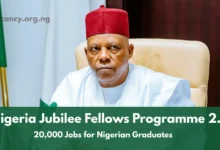 Nigeria Jubilee Fellows Programme 2.0 – FG Targets 20,000 Jobs Annually