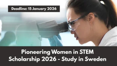 Pioneering Women in STEM Scholarship 2026