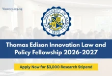 Thomas Edison Innovation Law and Policy Fellowship
